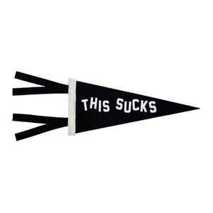 New Oxford Pennant This Sucks Mini Pennant